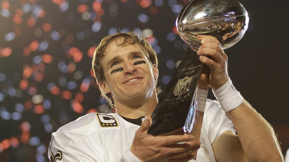 4️⃣4️⃣th birthday of Super Bowl 4️⃣4️⃣ MVP: Drew Brees 🎂 📺: More highlights on
