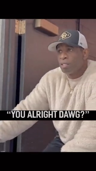 Deion Sanders watching indoor track at Colorado 😂 🎥 COACH PRIME