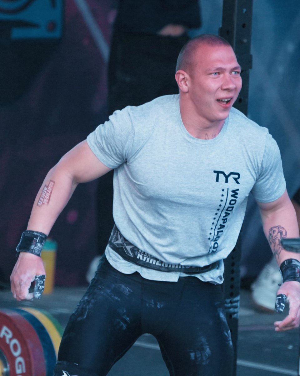 Roman Khrennikov put up 365 lb in style for the GOWOD Boys at WZA.