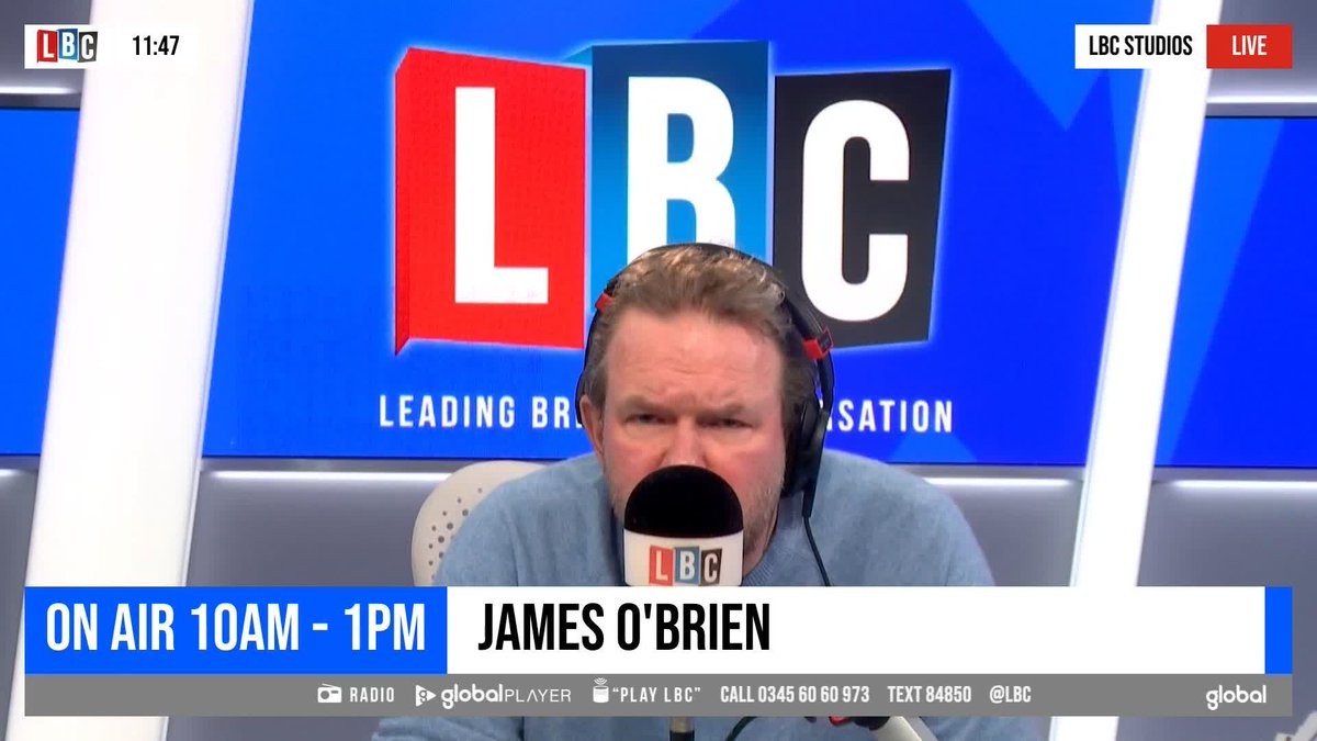 'You can't say what you want in this country without being called a racist!' This caller spends several minutes saying exactly what she wants to say about immigration during a phone-in that had nothing to do with immigration. James O'Brien does not call her a racist.
