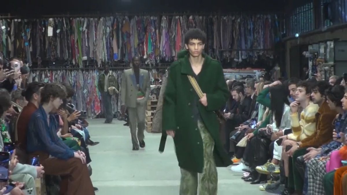 HISTORY AND HERITAGE: At Milan Fashion Week, Marco de Vincenzo says his fall/winter Etro menswear collection is a homage to the label's use of fabric.