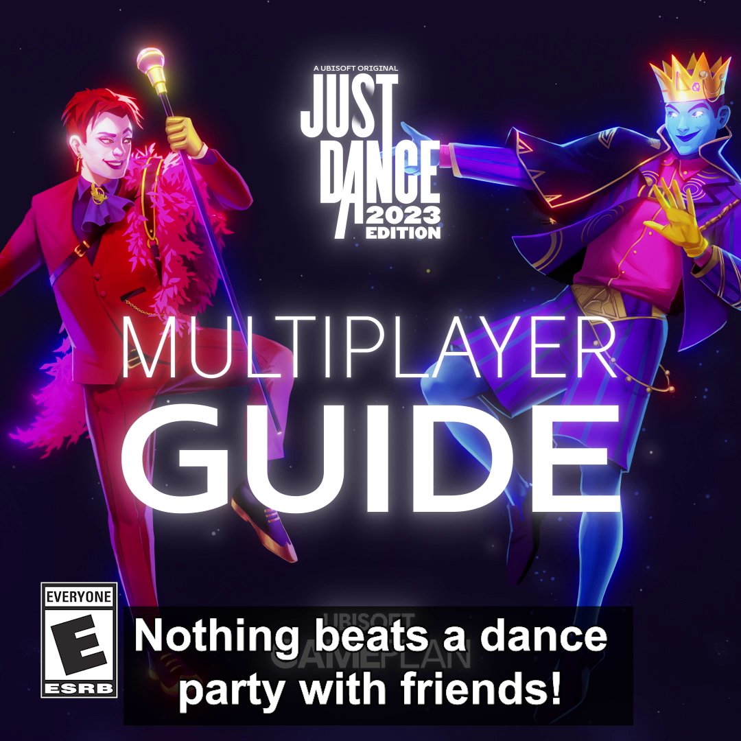 Dance the night away - with friends! Check out our guide on Multiplayer in #JustDance 2023 Edition on the Ubisoft Gameplan YouTube channel for some handy-dandy tips! 🔗