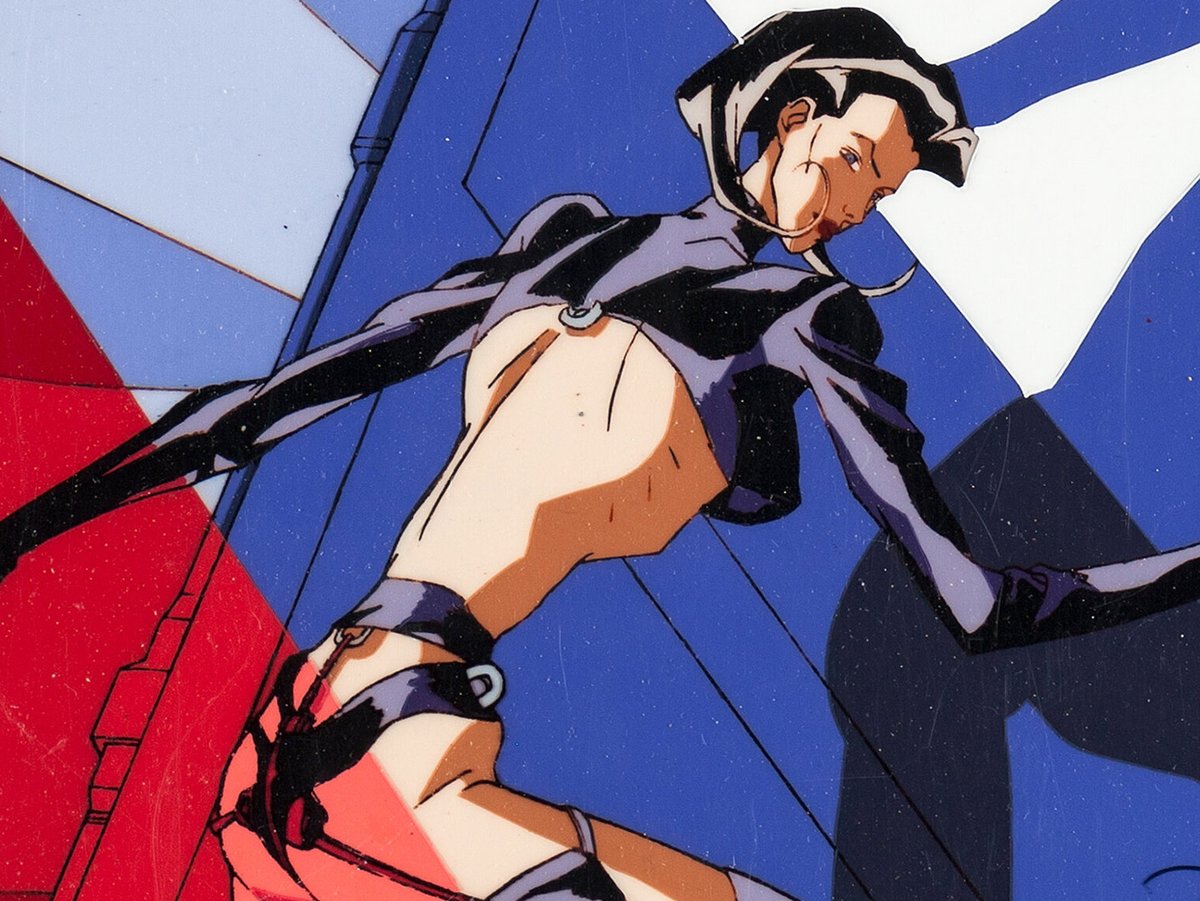 Souvenir : commercial of "Aeon Flux CD-ROM" (aborted) video game. Directed in 1996 by Peter Chung, and animated by Takeshi Koike (Redline).