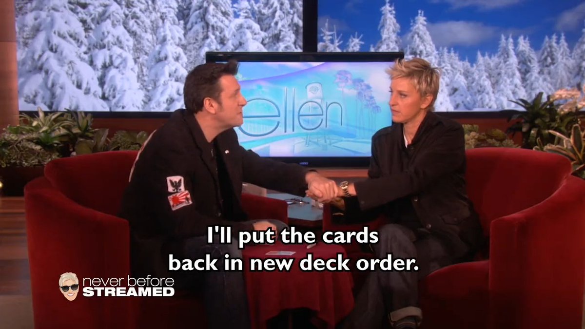 The incredible magician, Shawn Farquhar, really aced these tricks. Shawn Farquhar