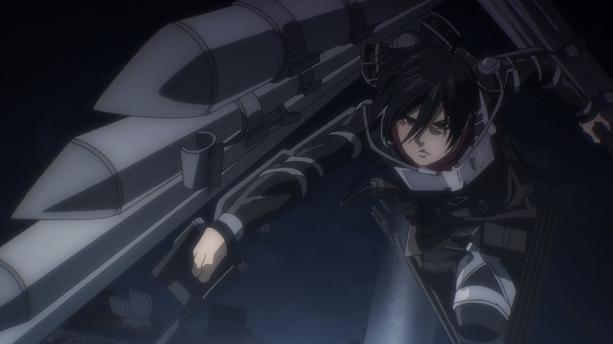 2 Years Ago Mikasa’s Iconic Entrance