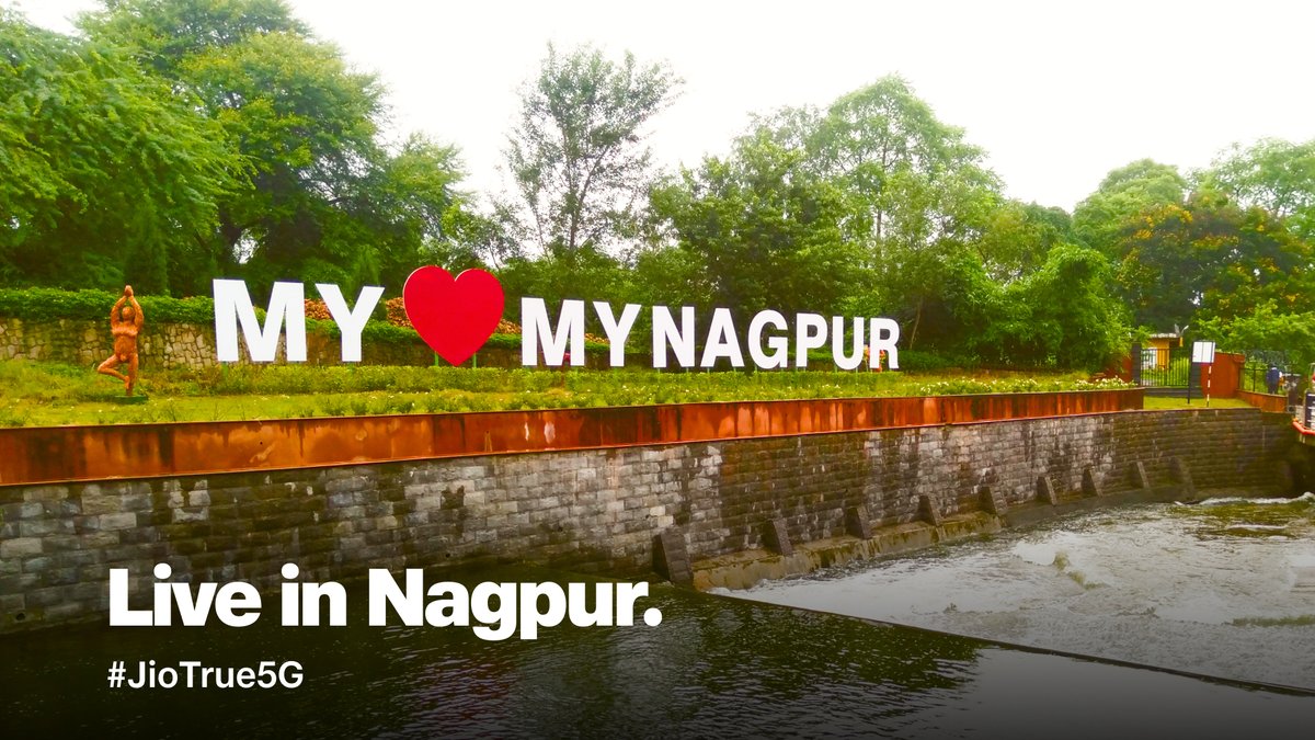 Welcoming Nagpur on #JioTrue5G 🙏 #Nagpur #Maharashtra #5G #Jio5G #True5G #IndiaOnJioTrue5G