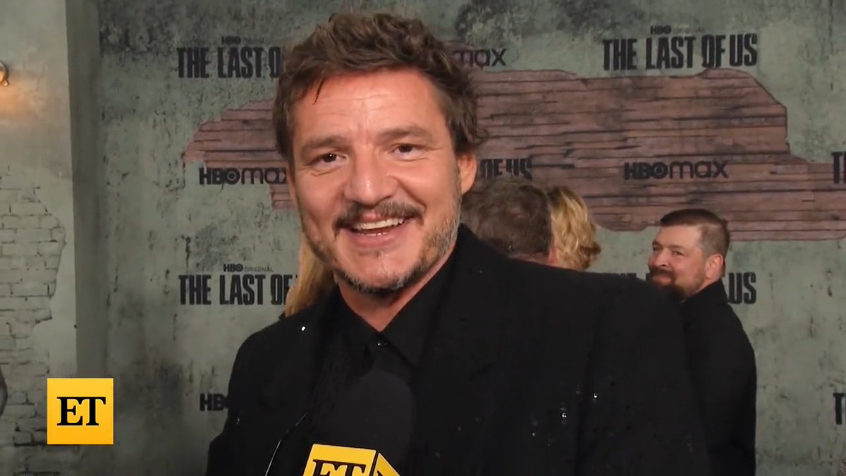 "I am your cool, slutty daddy." — Pedro Pascal at #TheLastOfUs premiere
