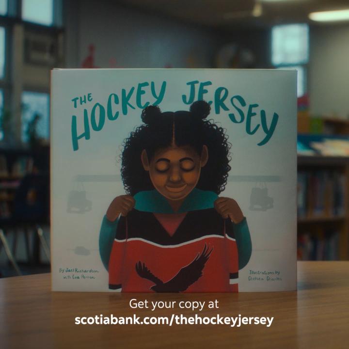 Most children’s hockey books don’t feature diverse characters. That’s why we created a new hockey story to inspire the next generation. Get your copy of The Hockey Jersey today. All proceeds go to Hockey4Youth to help get more diverse players into the game. #HockeyForAll