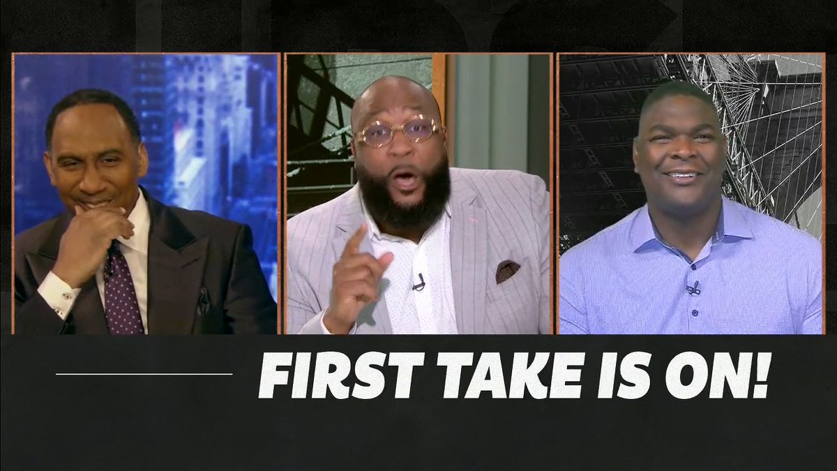 .Marcus Spears HAD to get back at Stephen A Smith for the smack he talked about the Cowboys yesterday 🙃