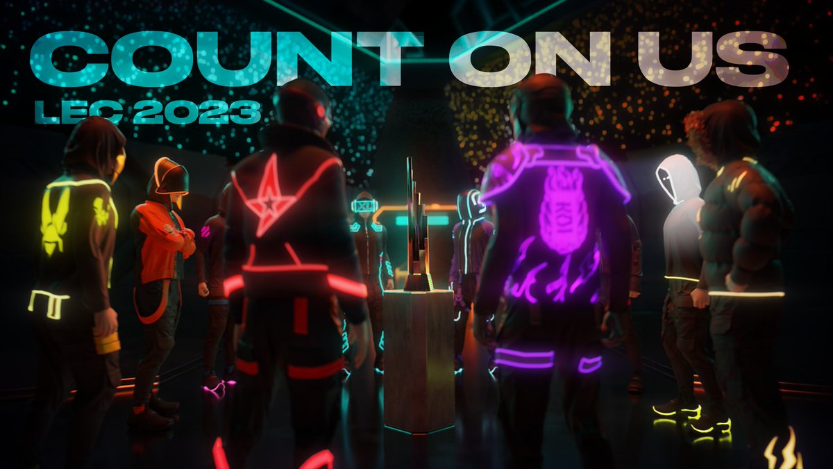 Count on us. #LEC