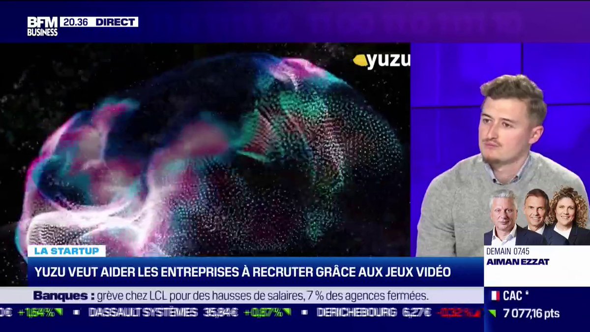 Aider les entreprises à recruter via les jeux vidéo avec Yuzu 🗨️ "On va finalement mesurer les choix et le comportement du candidat dans différentes situations de stress" 🎙️ Léo Fichet