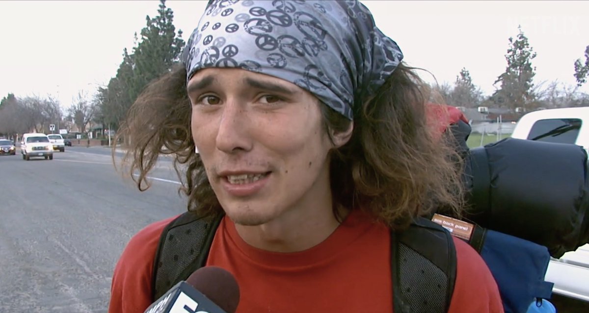In 2013, Kai the Hatchet-Wielding Hitchhiker became an internet sensation โ but that viral fame put his questionable past squarely on the radar of authorities. The Hatchet Wielding Hitchhiker is now on Netflix.