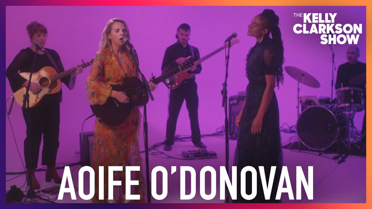 A beautiful performance from Aoife O'Donovan and Allison Russell Allison Russell!