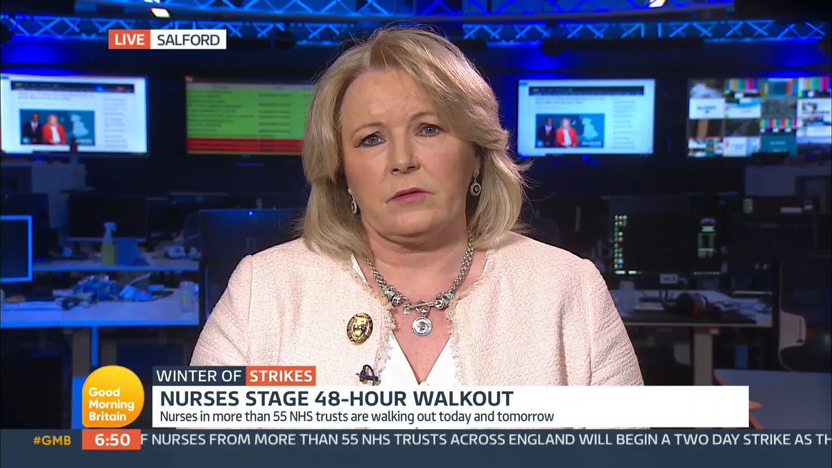 'If there are 47,000 vacancies, who is doing the job at the moment?' - Ed Balls General Secretary of the Royal College of Nursing Pat Cullen shares the reality of the impact the vacancies are having on nurses on the frontline.
