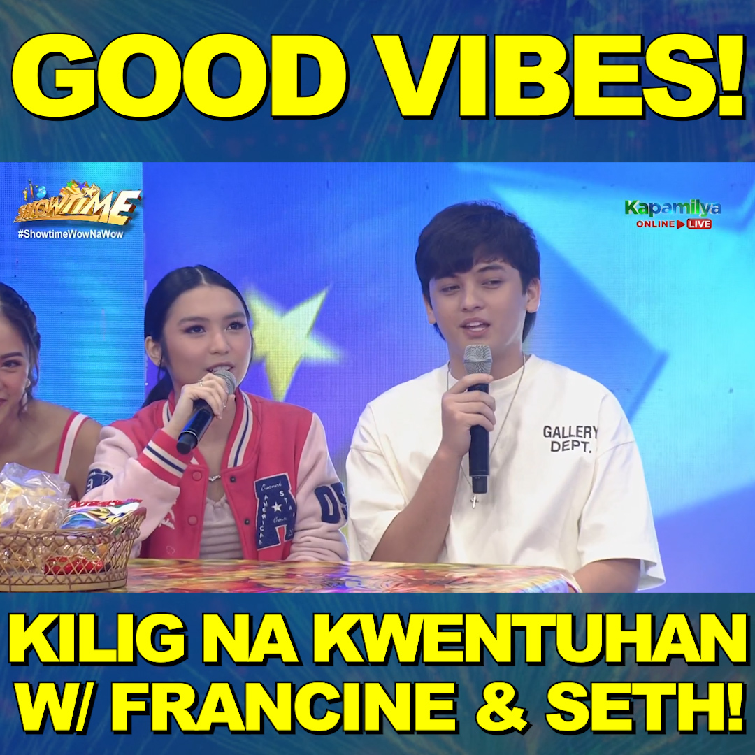 Seth: "Francine, ngayon pa lang hihingi na ako ng pasensya. Dahil yung sinabi mong pangako na dapat kong tuparin mukhang sasablay ako dun. Sabi mo kaibigan lang eh baka mamaya dalhin tayo kung saan..." FOLLOW It's Showtime for more It’s Showtime Highlights!