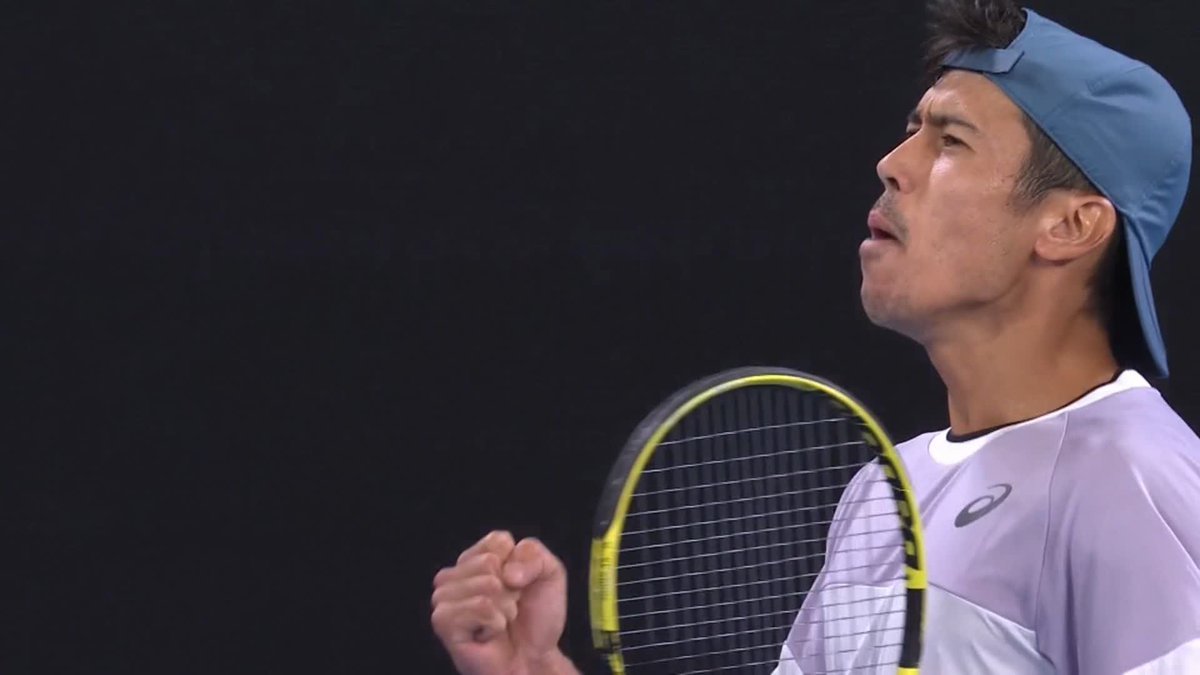 OUTRAGEOUS 🤯 Jason Kubler has just won a 70-shot rally to break, absolute scenes on JCA! 😍 #GoAussies • #AO2023