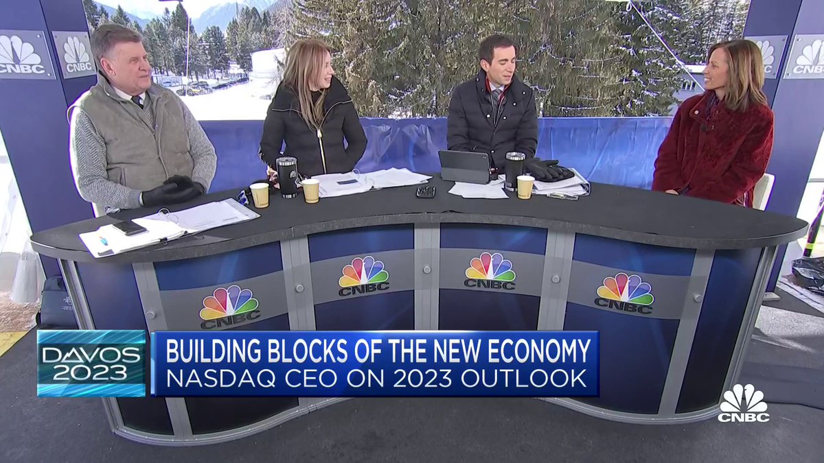 "We should expect in the first 3-4 months we'll have a pretty known interest rate environment," says Nasdaq Chairman and CEO Adena Friedman. "If we can get to that point, we can operate in that place for a long time. I think we're going to end up even skirting a recession."