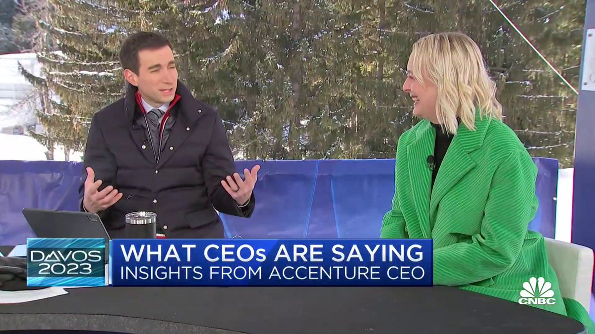 "#Metaverse as a public purpose is a complete killer app. Governments are going crazy about it," says $ACN CEO Julie Sweet. "Working with emerging technologies is what we do. Because we're doing it with not-for-profits, we're actually shaping the technology at scale."