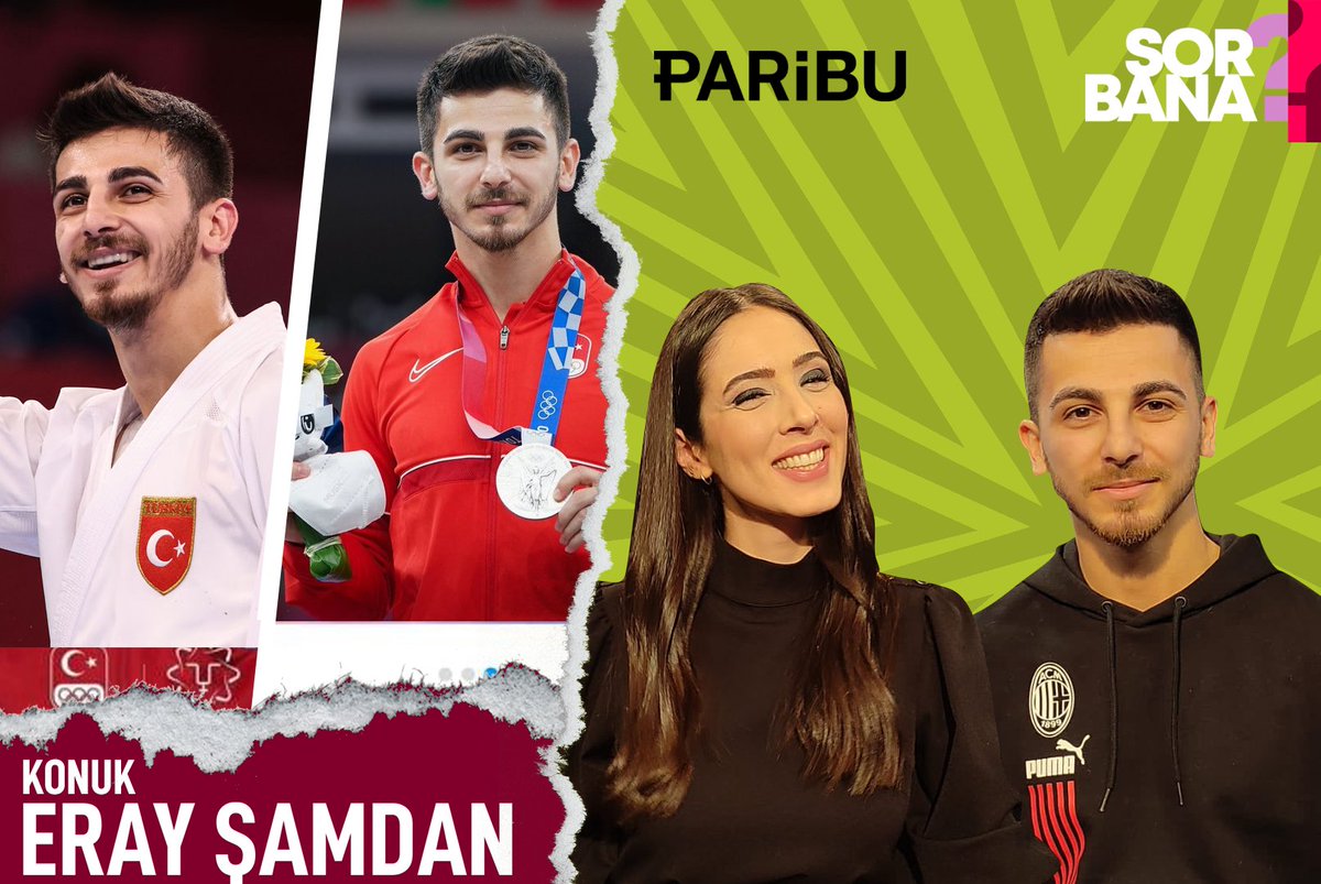 🥋 Sor Bana'nın yeni bölümünde Şansın Tokyay'ın konuğu, milli karateci Eray Şamdan 📺 Bölümü izlemek için: Team Paribu #teamparibu #yarınıntakımıbu #sponsor