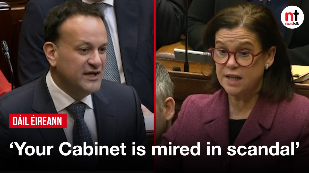 "Your Cabinet is mired in scandal" Mary Lou McDonald tells Leo Varadkar during his first Leader's Questions since returning to the role of Taoiseach.