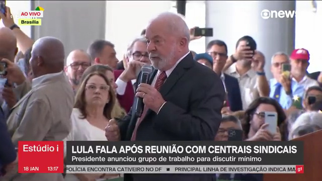 "Trabalhador de aplicativo não é microempreendedor", diz presidente Lula sobre criação de comissão para analisar sistema de proteção para trabalhadores do setor. ➡ Assista ao #estudioi com Leilane Neubarth: #GloboNews