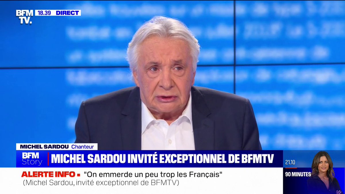 💬 "Rouler à 130km/h sur l'autoroute, ça m'emmerde" ➡ Michel Sardou raconte son stage de récupération de points