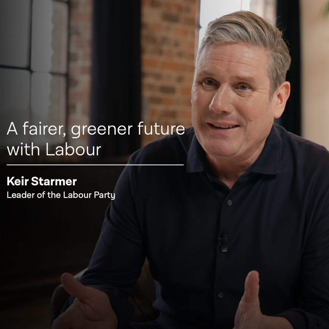I came into politics to do things and change things. After 13 years of Tory chaos, with our economy and NHS in crisis, it's time for long-term solutions not a short-term fix. That's what my Labour government will deliver.