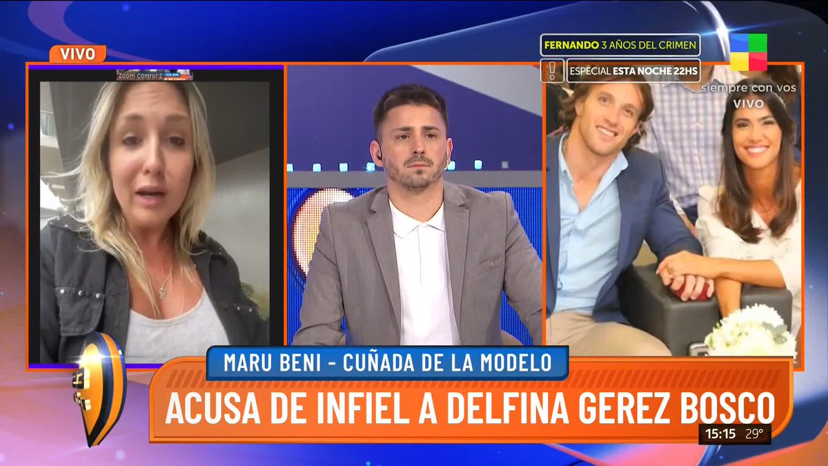 🔴 Delfina Gerez Bosco acusada de infiel 🗣️ Maru Beni, cuñada de la modelo: "Está claro que engañaba a mi hermano" Cc #Intrusos 👀