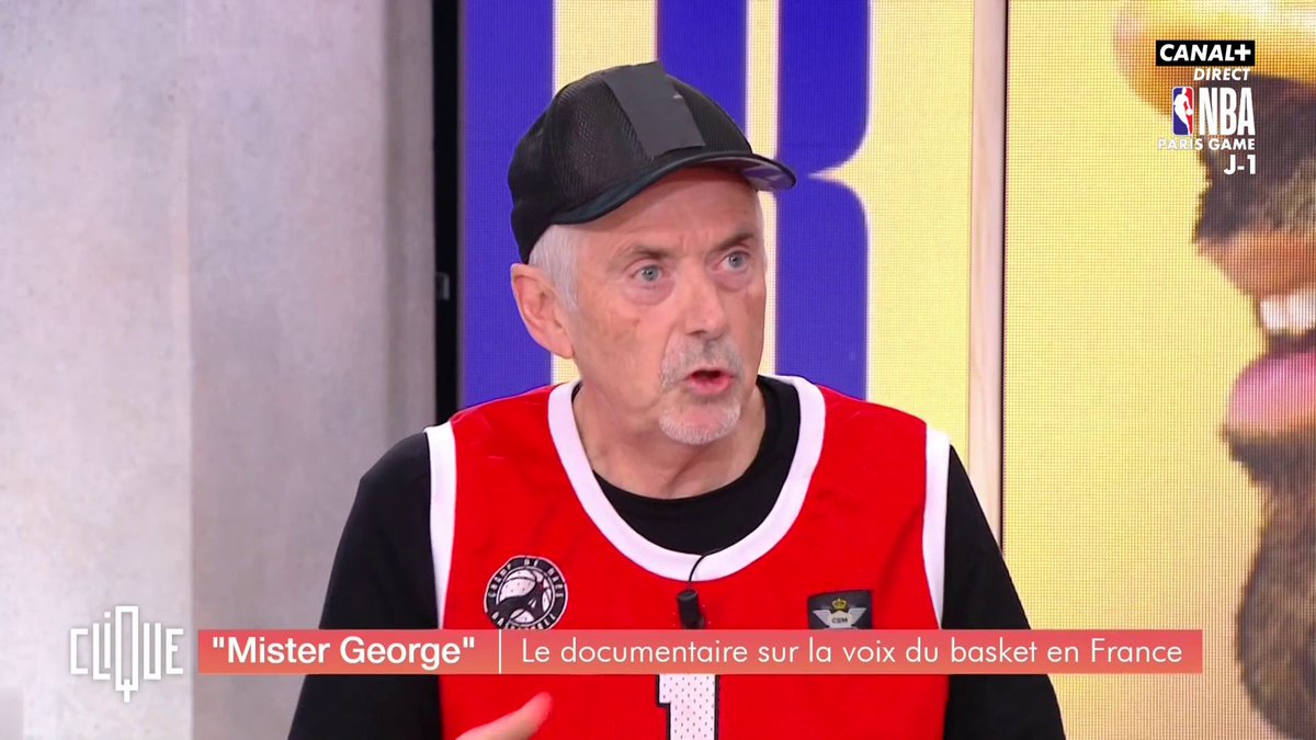 "Le discours de Killian me fait penser au jeune #TonyParker." - La voix du basket Mister George (George Eddy) établit une comparaison entre Tony Parker et Killian Hayes (Killian Hayes). #Clique, tous les soirs à 19H15 en clair et en direct sur CANAL+.