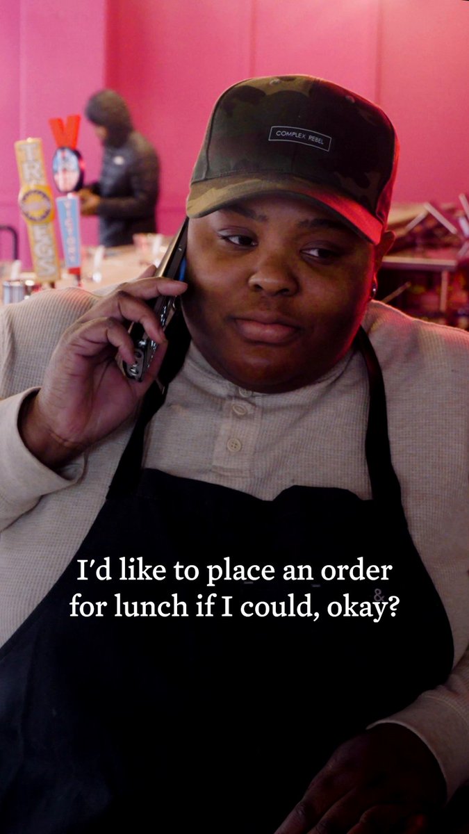 Ordered a bacon cheeseburger from a local restaurant yesterday to celebrate over 10 million new small business applications during my presidency. I may’ve caught Brittany off guard.