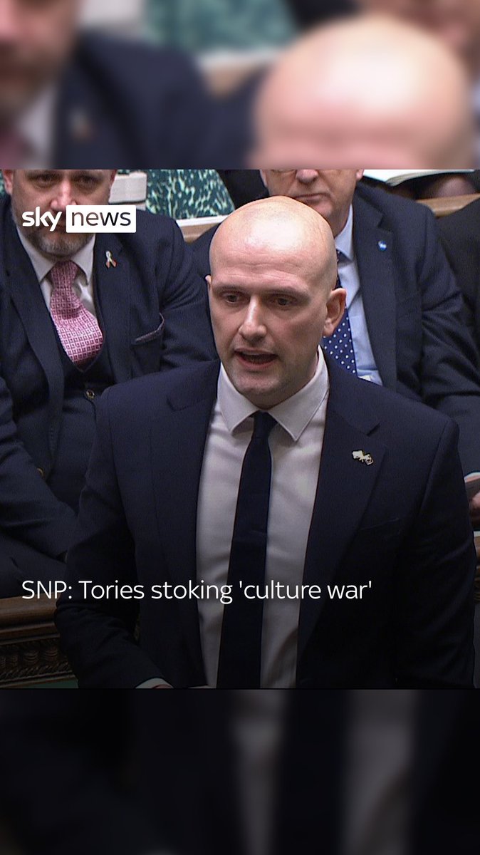 'Are we on a slippery slope from devolution to direct rule?' SNP leader in Westminster Stephen Flynn raised the issue of the UK government's vetoing of the Scottish Gender Recognition Reform Bill