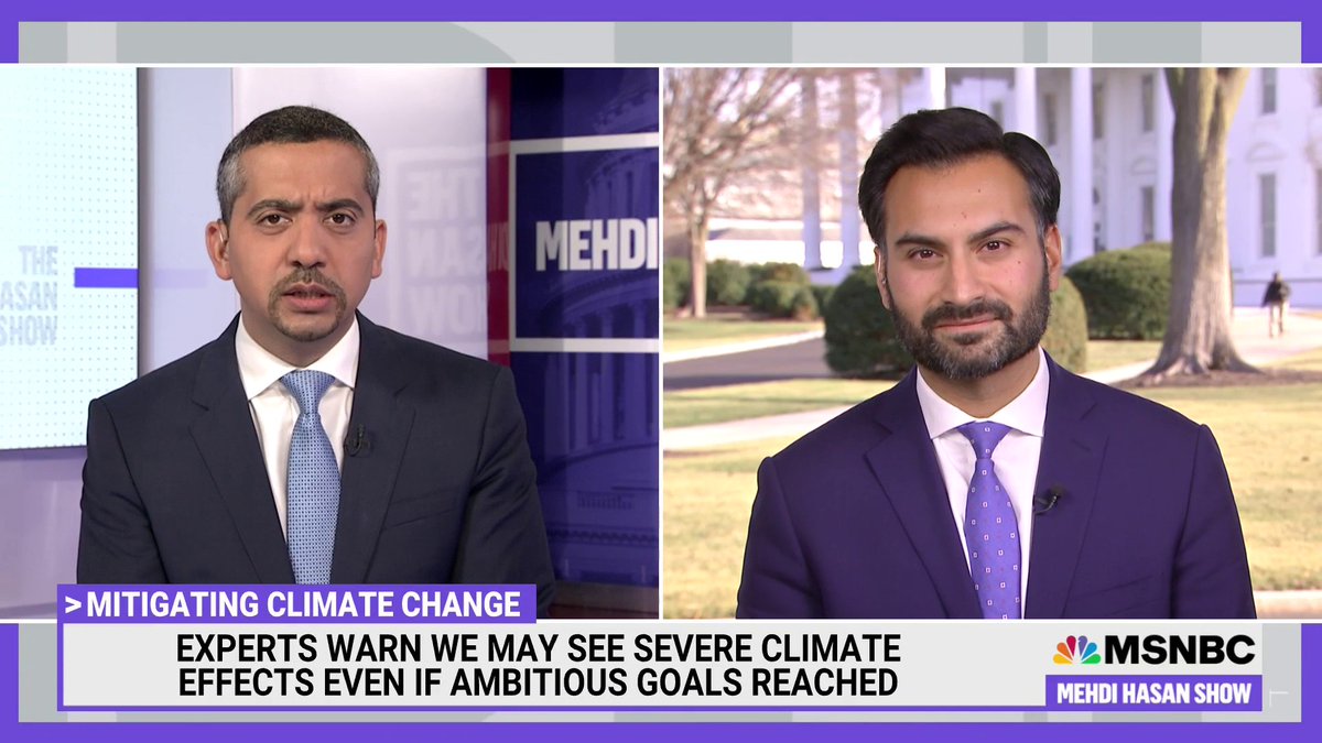 Why hasn't Biden used his executive authority to do more about climate change? “We have accomplished a lot and there’s a lot more that we can do,” Ali Zaidi Archived says. Mehdi Hasan: “But what is the argument against declaring a national climate emergency?” Watch their exchange: