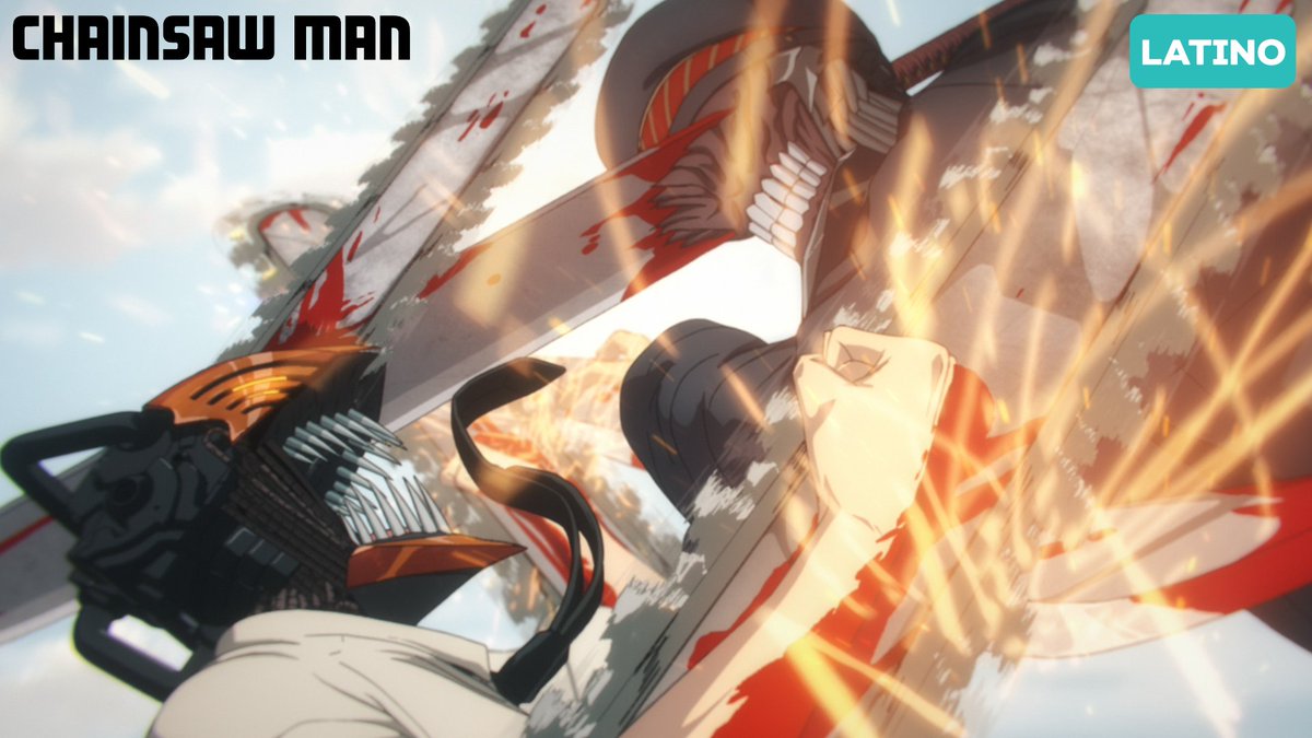 Estaba esperando esta pelea 🤭 Chainsaw Man vs Katana 🔥 #chainsawman #semanadeldoblaje