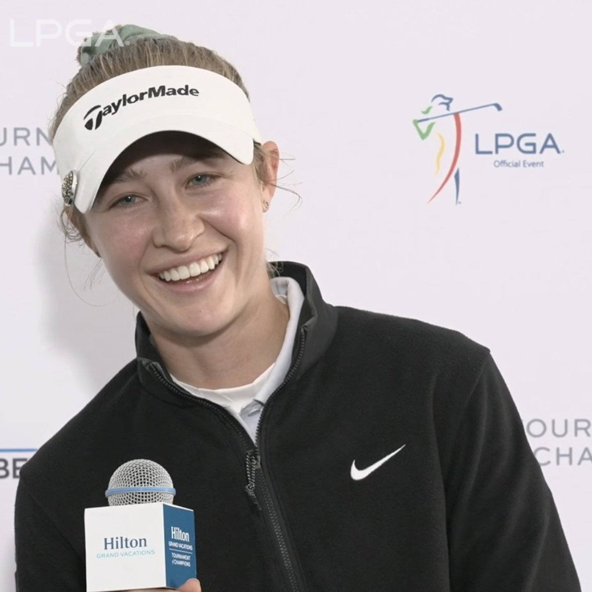 “They should watch more women’s golf. I think if they watched a lot of players out here, they would come away equally impressed.” 👏 Nelly Korda | #HGVTOC