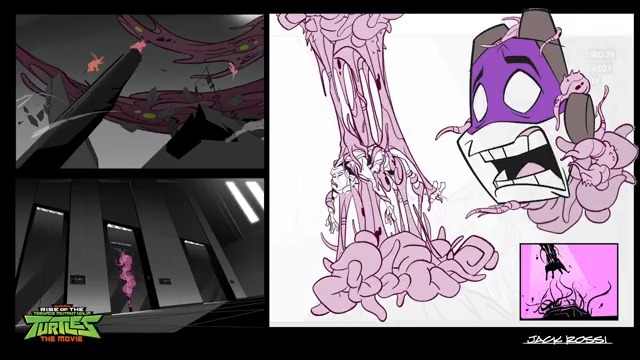 (再ツイート) Jack Rossi Ninja Turtles Props & FX Reel キャラクターデザインだけじゃなくコンセプトアートも素晴らしいね。 #RiseoftheTMNTmovie