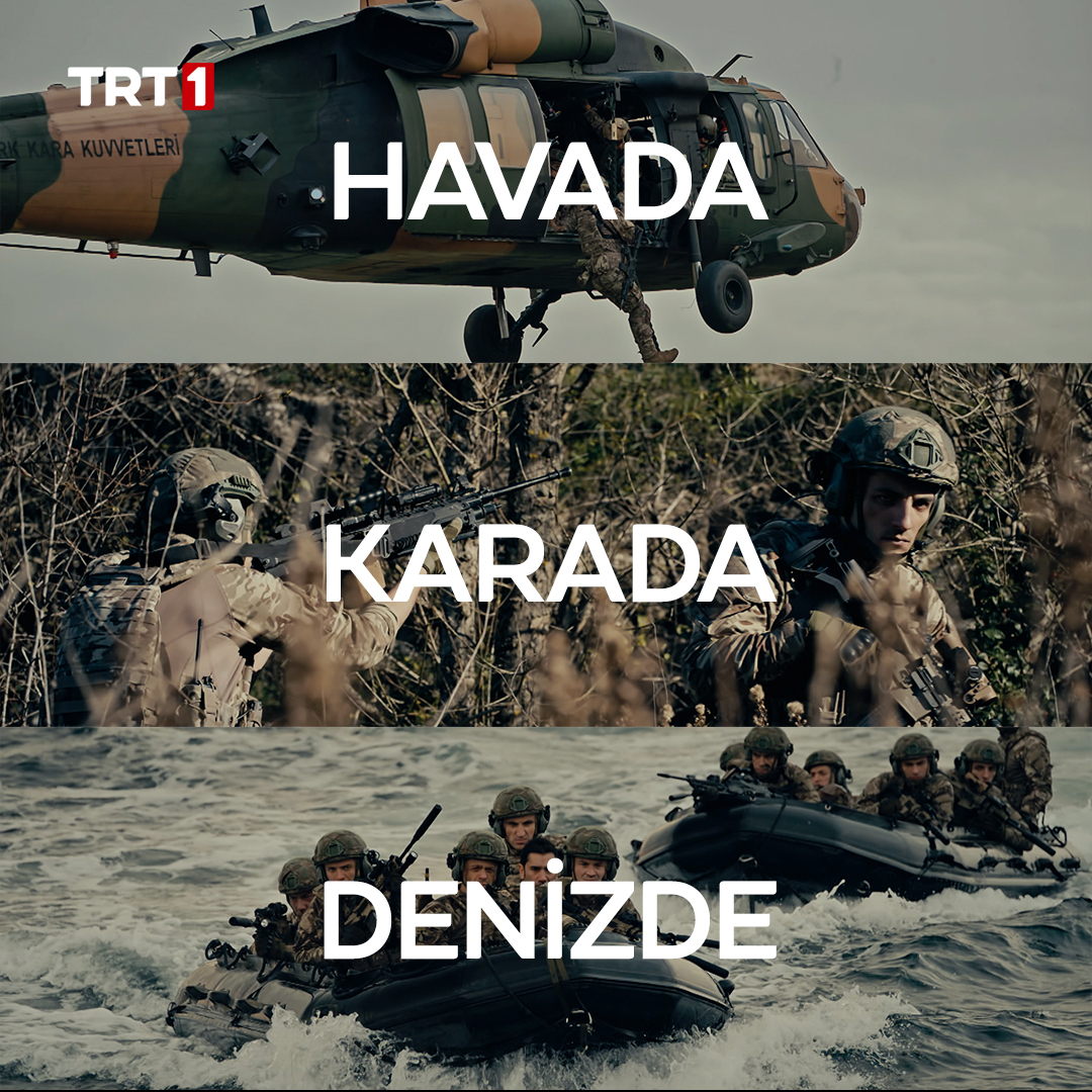 Havada, karada, denizde...🔥 Al Sancak ilk bölümüyle bu akşam 20.00’de TRT 1’de! #AlSancakDizisi Al Sancak