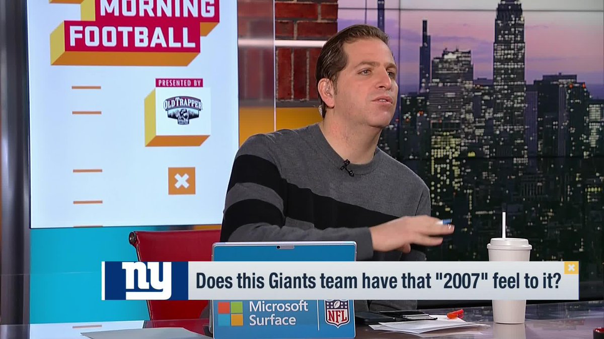 "These New York Giants are 𝘦𝘦𝘳𝘪𝘭𝘺 like the '07 team." -@Pschrags explains