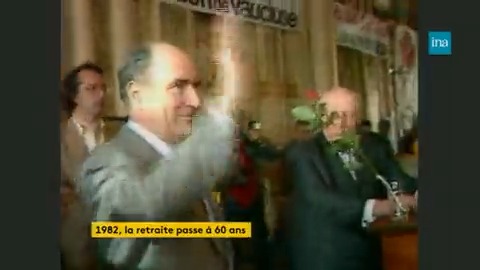 RETRAITE. Des milliers de manifestants défilent ce jeudi 19 janvier contre contre le projet de réforme des retraites. Retour en 1982, quand François Mitterrand passait la retraite à 60 ans. #grève19janvier