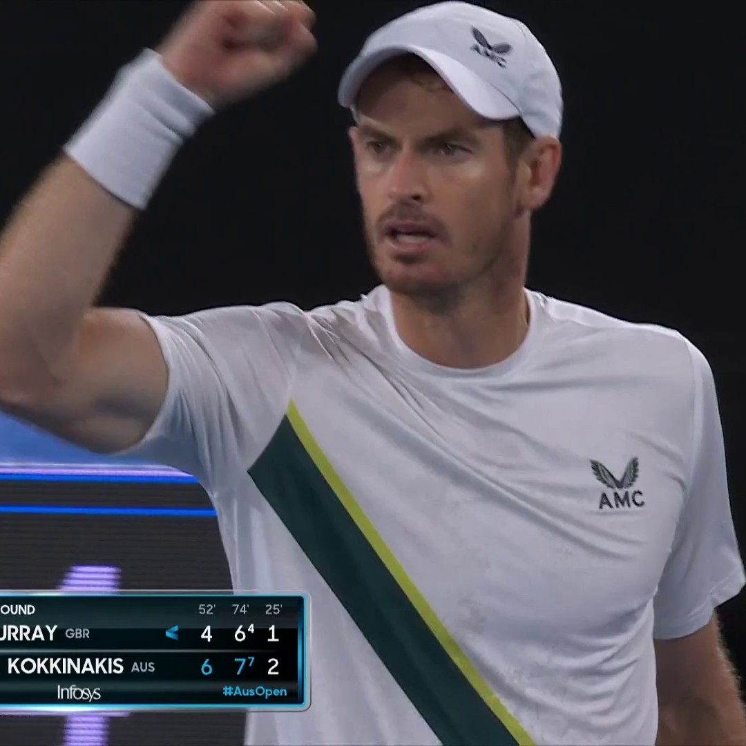 ABSOLUTELY INSANE FROM Andy Murray 🤯🤯🤯 🎥 @eurosport