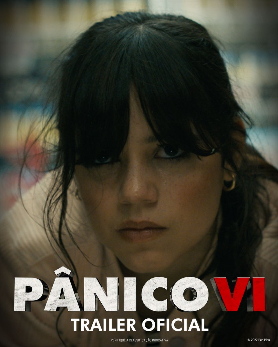 Esse é um #Ghostface diferente de todos os outros 🔪🔪🔪🔪🔪🔪 Assista agora ao NOVO TRAILER de #Pânico6, dia 9 de março somente nos cinemas!
