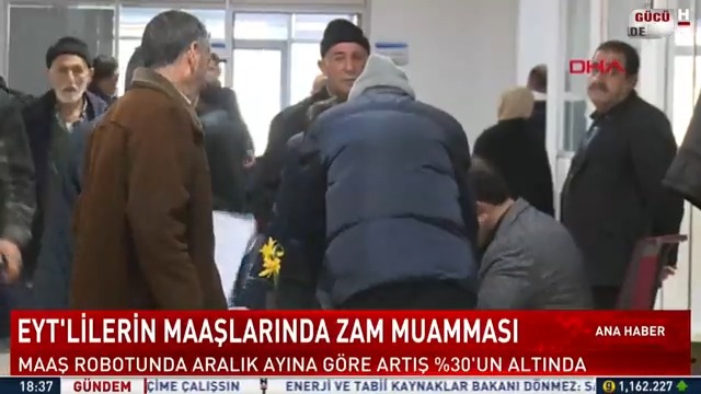 #EYT'lilerin maaşlarında zam muamması... Maaş robotunda Aralık ayına göre artış yüzde 30'un altında. #EYT'linin maaşında yanlışlık mı var? #EYT'lilerin maaşı nasıl hesaplanacak?