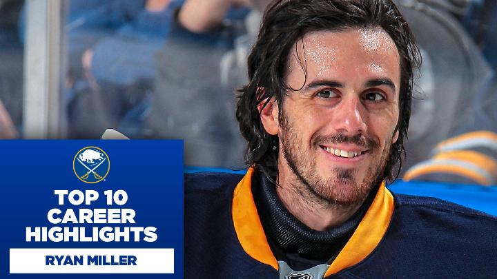 In honor of the Buffalo Sabres raising Ryan Miller's jersey to the rafters tonight. 💙