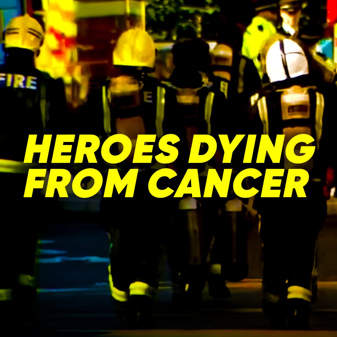 Firefighters save our lives. We should save theirs. New research on cancer deaths is stark and requires action from the Scottish government. Victory to the Fire Brigades Union ✊