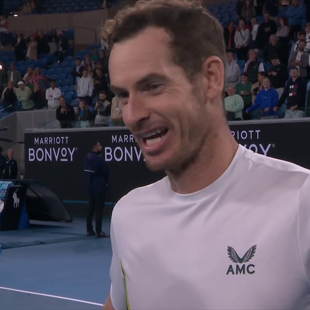 "I'm aware I don't look particularly happy when I'm playing a lot of the time but thats when I'm at my happiest on the inside" Andy Murray 🎥 @eurosport