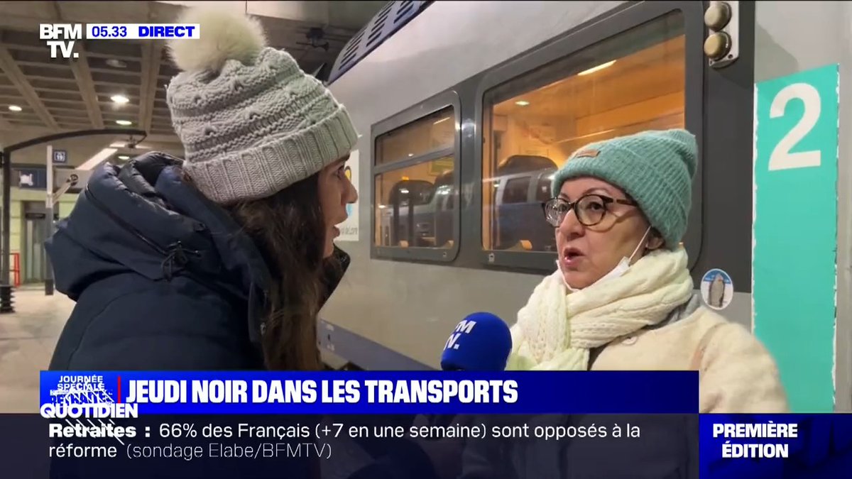 Voici LE moment le plus embarrassant de la journée... Il est 5h32 sur BFM ⌚ #Quotidien