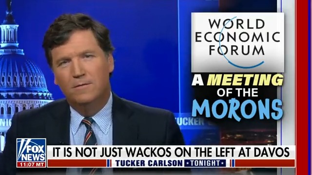 The WEF is often described as group of super villains, but they’re also hilariously idiotic. Not just evil, buffoonish. And by the way, they know it.
