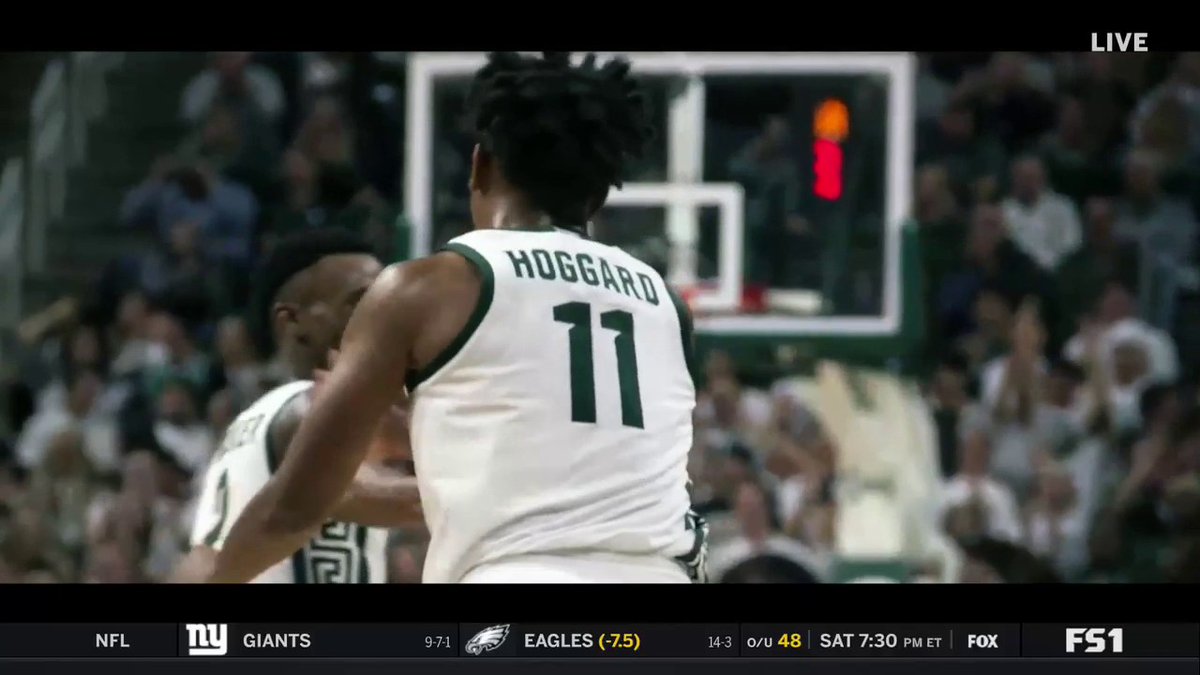 𝗗ynamic 𝗗uo from the East Coast! 😎 Twalk and wop aren't just teammates, they're best friends. 💚 Michigan State Men's Basketball