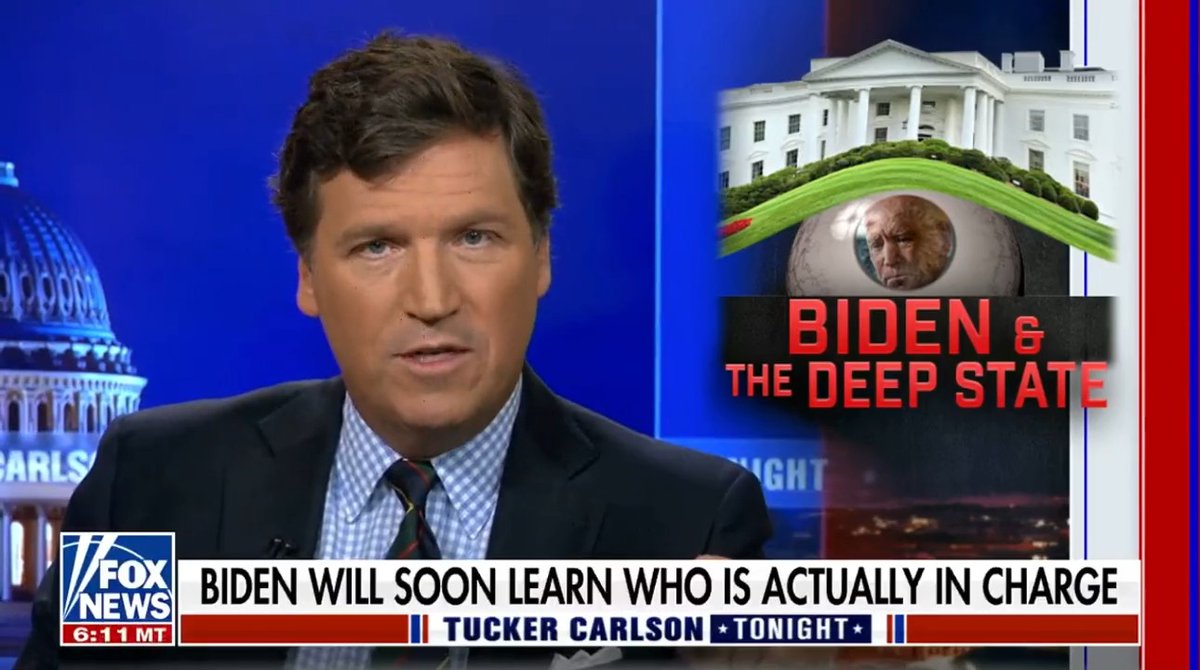 Tucker “When people nobody voted for run everything, you are not living in a free country.” More Truth from Tucker