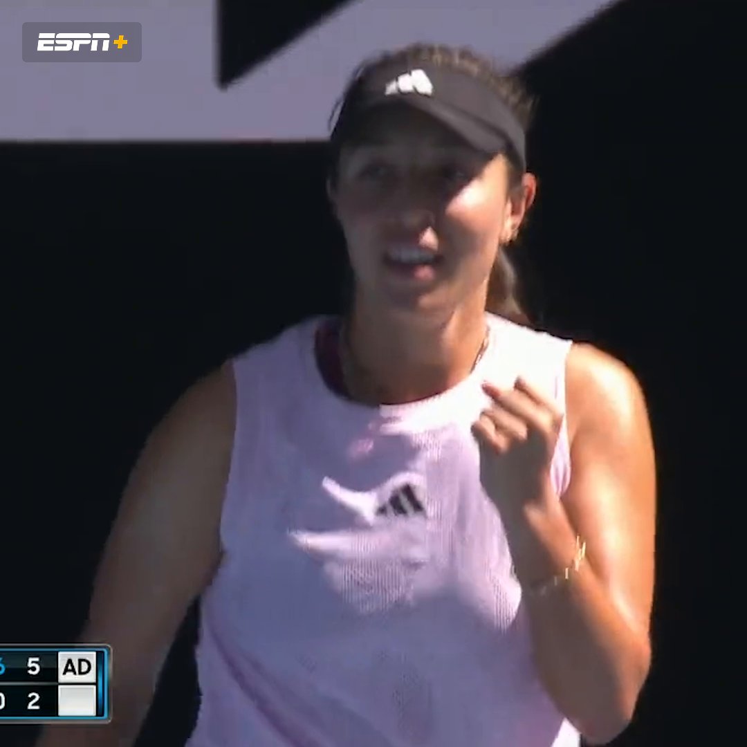 PEGULA PERFECTION 📈 Jessica Pegula hasn’t dropped a single set in the #AusOpen