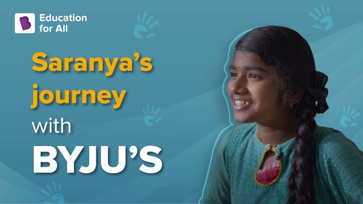 BYJU’S Education For All is helping students learn and grow. Here's Saranya's journey to learning and building a brighter future with BYJU'S. The Chronicles of Change brings you the stories of students across the country who are working harder to achieve their dreams.